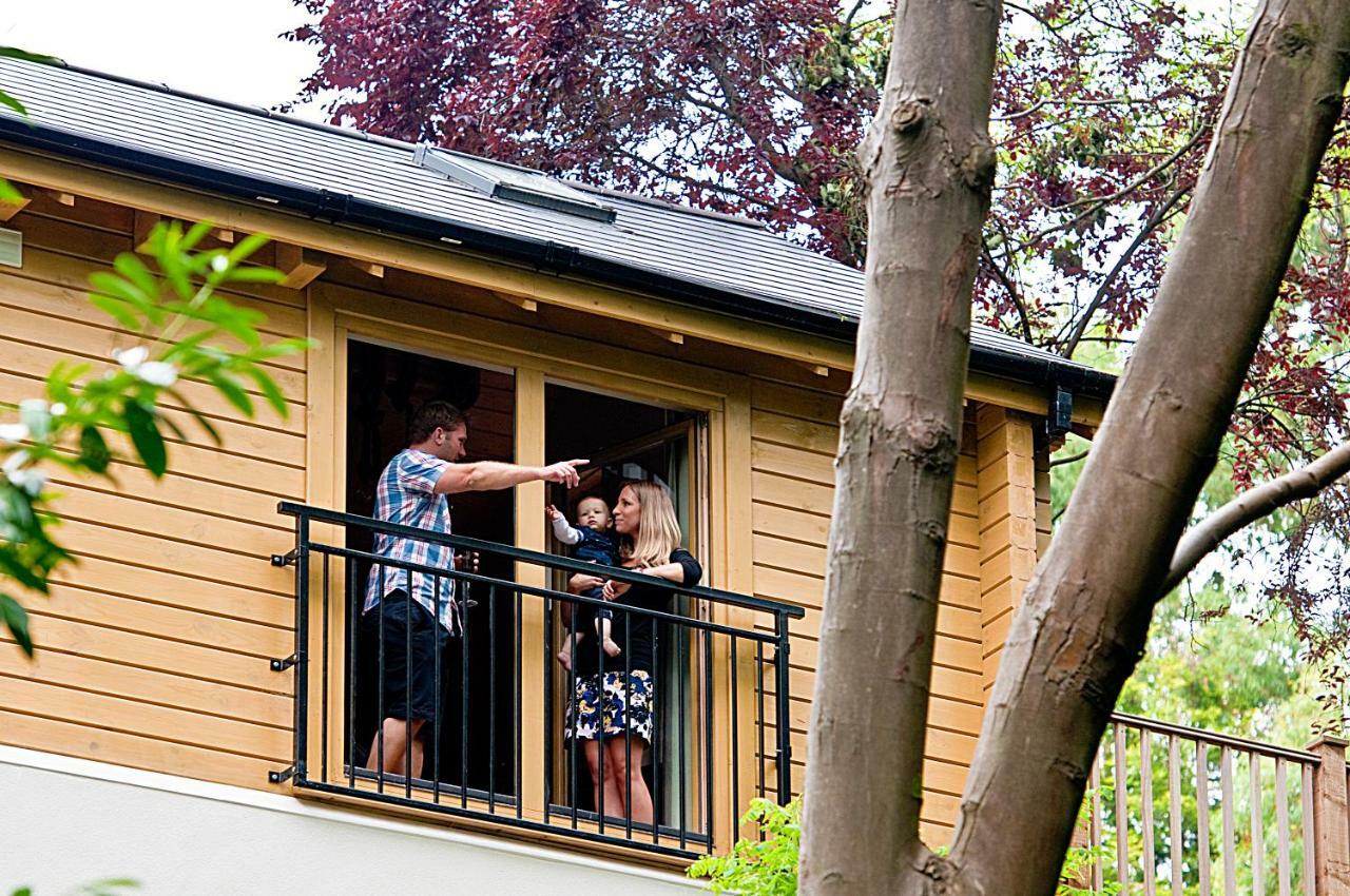 فيلا بورنماوثفي Alum Chine Log Cabin المظهر الخارجي الصورة