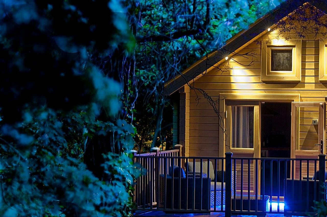 فيلا بورنماوثفي Alum Chine Log Cabin المظهر الخارجي الصورة